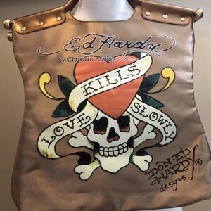 ED HARDY TOTE BAG PURSE🍁FREE SHIPPING🍁